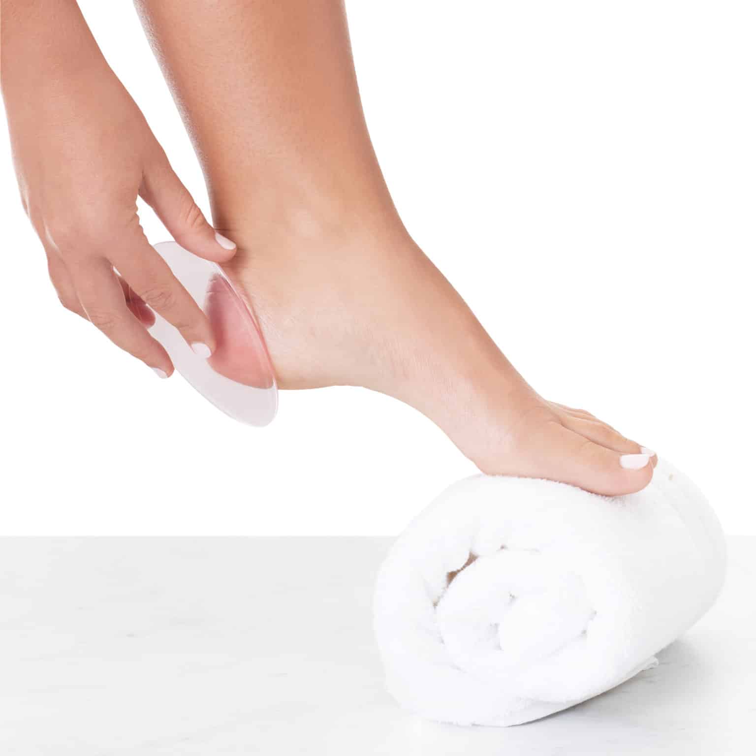 Glass Foot File AtHome Pedicure Plum Beauty