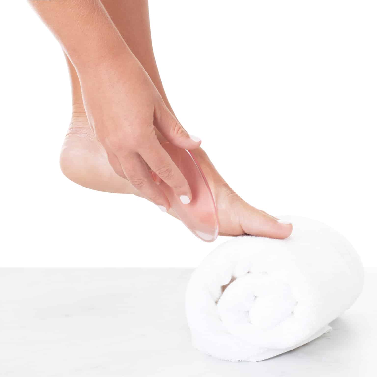 Glass Foot File AtHome Pedicure Plum Beauty